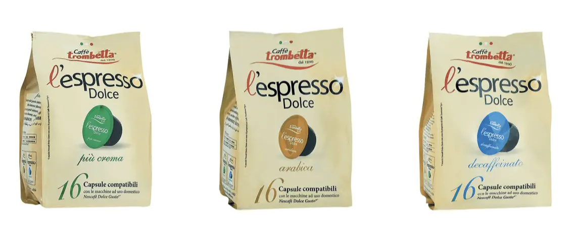 Caffè Trombetta compatible capsule L'Espresso Dolce